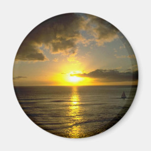 Íman Tempestade que aproxima-se sobre o mar