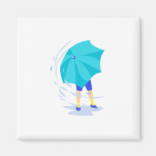 Íman Tempestade ventosa da chuva