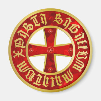 Íman Templários cruz/cruz de cavaleiro/Crusaders cross