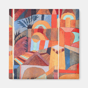 Íman Temple Gardens (1920) por Paul Klee