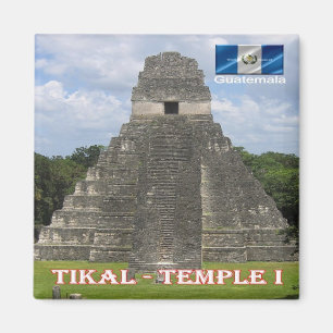 Íman Temple I, Guatemala, Fridge, TIKAL N.P. z010