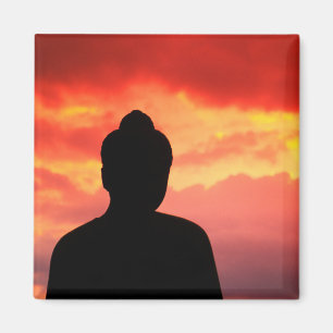 Íman Temple Relic Estátua budista