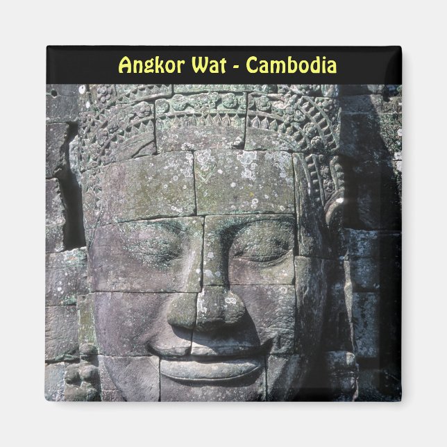 Íman Templo Bayon em Angkor Wat - Camboja (Frente)