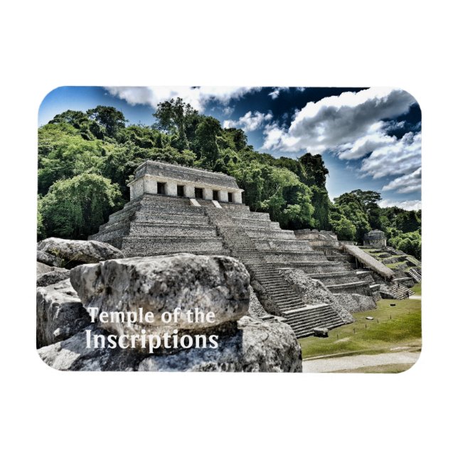 Íman Templo das Inscrições, Chiapas, México (Horizontal)