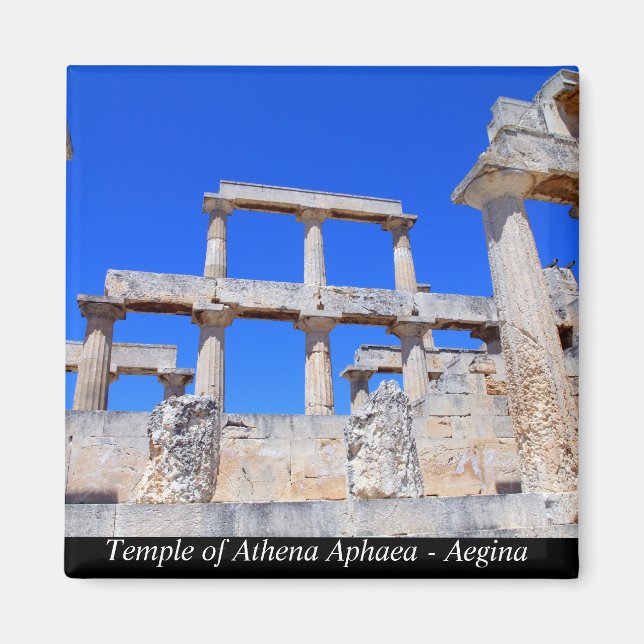 Íman Templo de Athena Aphaea - Aegina (Frente)