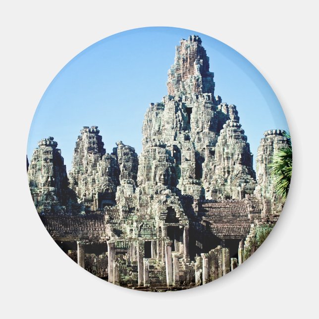 Íman Templo de Bayon em Angkor, Camboja (Frente)