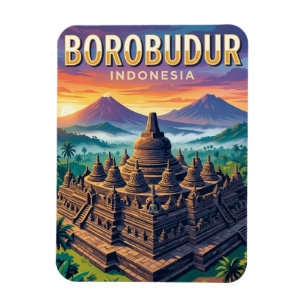Íman Templo de Borobudur Indonésia
