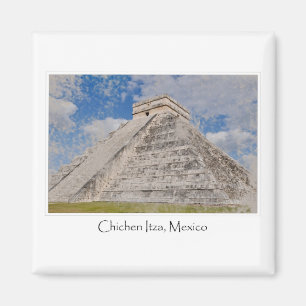 Íman Templo de Chichen Itza Mayan no México