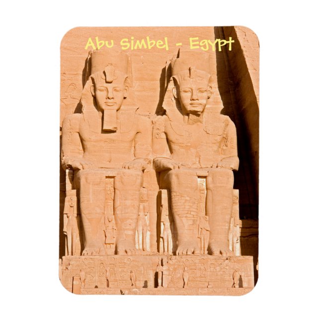 Íman Templo de excelente de Abu Simbel - Ramses II - Eg (Vertical)