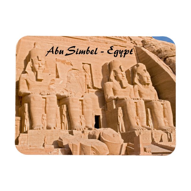 Íman Templo de excelente de Abu Simbel - Ramses II - Eg (Horizontal)