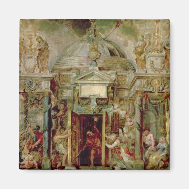 Íman Templo de Janus, 1630 (Frente)