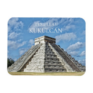 Íman Templo de Kukulcán, Pirâmide, Chichen Itza, México