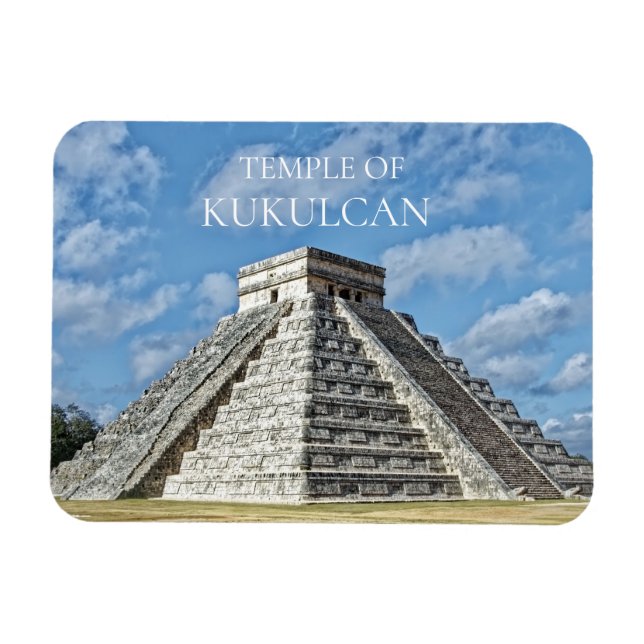 Íman Templo de Kukulcán, Pirâmide, Chichen Itza, México (Horizontal)