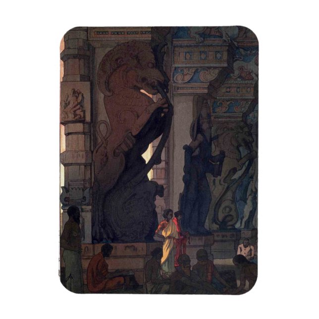 Íman Templo de Meenakshi em Madurai, Hiroshi Yoshida (Vertical)