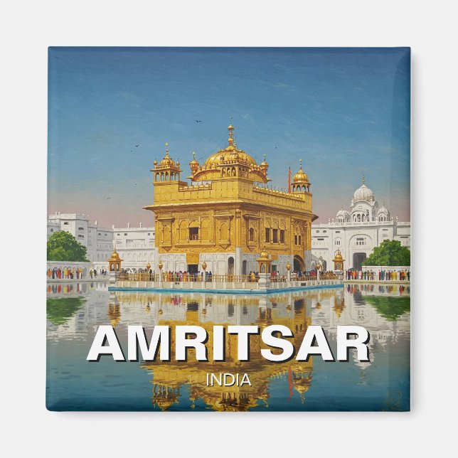 Íman Templo de Ouro Amritsar Índia (Frente)