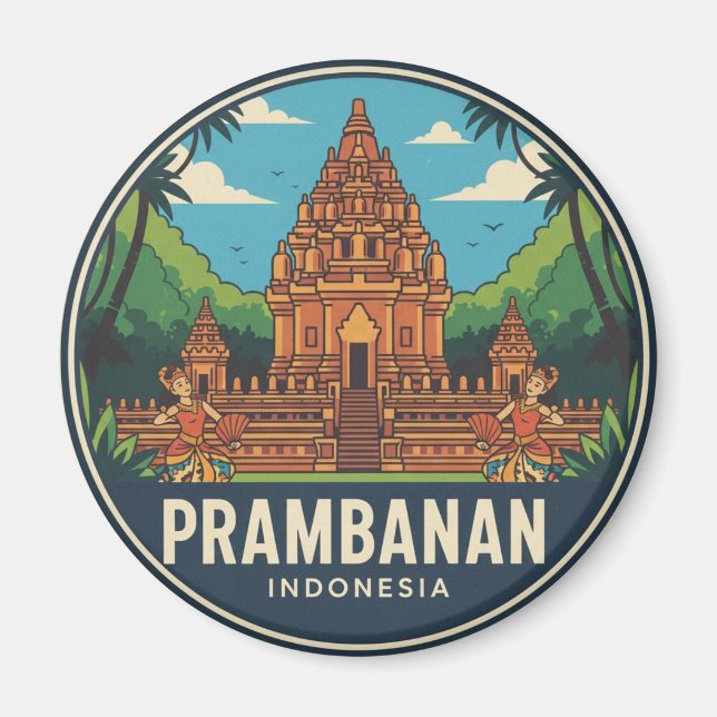 Íman Templo de Prambanan Indonésia UNESCO (Frente)