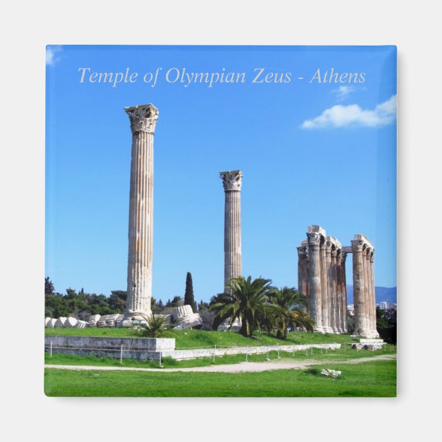 Íman Templo do Zeus Olímpico - Atenas (Frente)