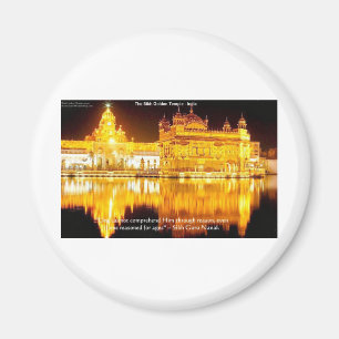 Íman Templo Dourado Sikh na Índia Camisetas & Presentes