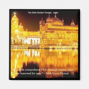 Íman Templo Dourado Sikh na Índia Gifts & Camisetas