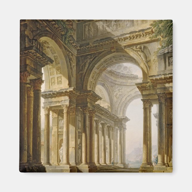 Íman Templo em Ruínas (Frente)