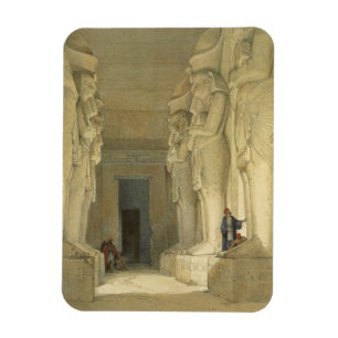 Íman Templo escavado de Gysha, Nubia, de "Egipto e