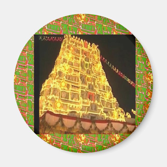 Íman Templo Hindu TIRUPATI: Sul da Índia (Frente)