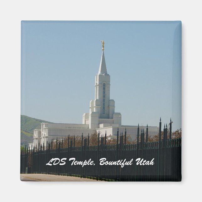 Íman Templo LDS, Boungeneroso Utah (Frente)