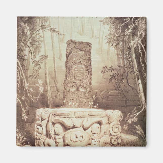 Íman Templo maia, Honduras (Frente)