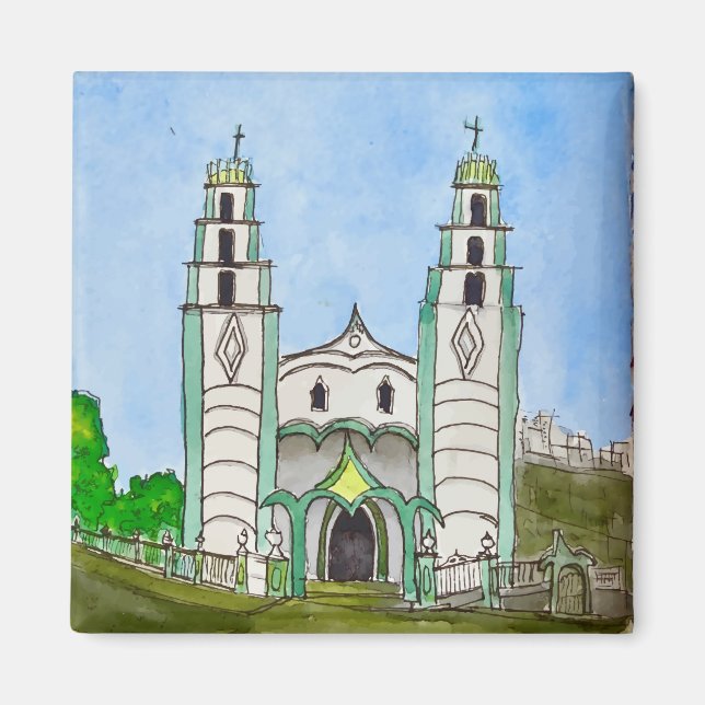 Íman Templo María Milagrosa, Mazatlán, México (Frente)