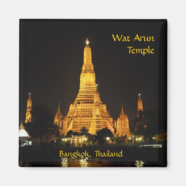 Íman Templo Wat Arun em Banguecoque (Frente)