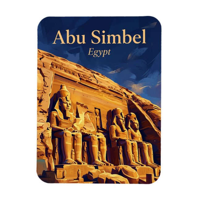 Íman Templos de Abu Simbel Egito (Vertical)