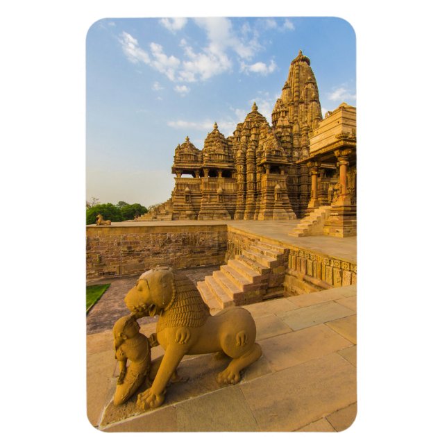 Íman Templos Hindus em Khajuraho (Vertical)