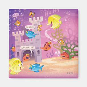 Íman Tempo Contagem-Sob ao mar