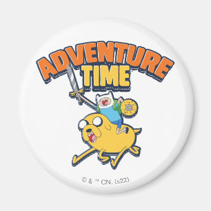 Íman Tempo de Aventura   Finn Riding Jake