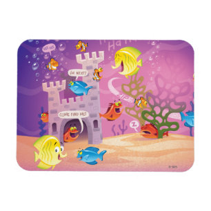 Íman Tempo de Contagem sob o Mar