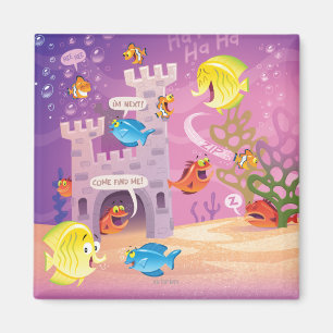 Íman Tempo de Contagem sob o Mar