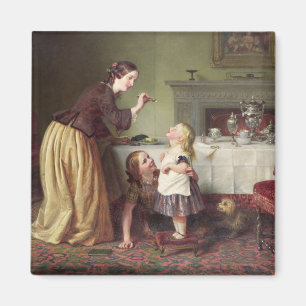 Íman Tempo de pequeno almoço - jogos da manhã (óleo