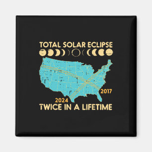 Íman Tempo de Vida Total do Eclipse Solar Duas Vezes 20