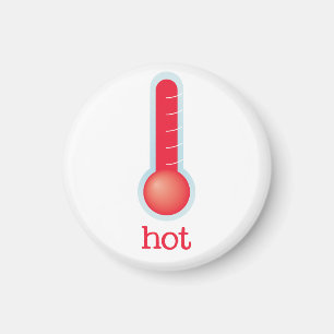 Íman Tempo do refrigerador - QUENTE
