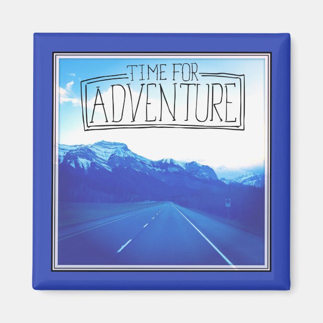 Íman Tempo Para Aventura (Frente)