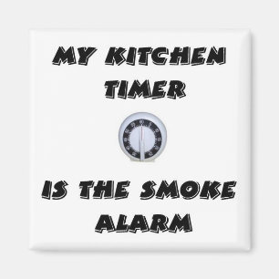 Íman Temporizador da cozinha/ímã alarme de fumo