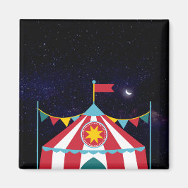 Íman Tenda de Circo à Noite