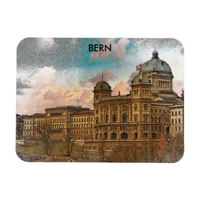 Íman Tendy Bern Suiça Europe View (Horizontal)