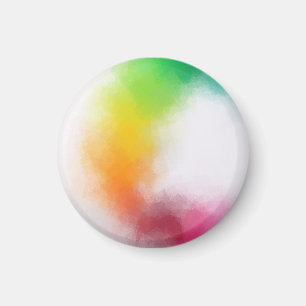 Íman Tendy Modern Colorful Abstrato Art Elegante