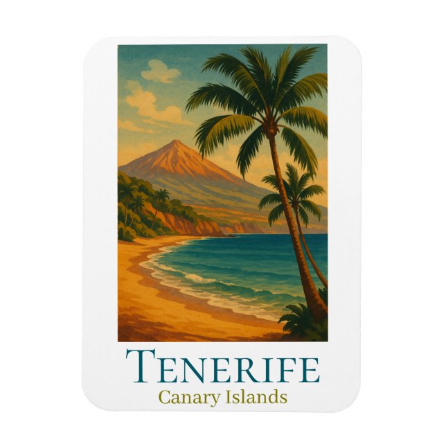 Íman Tenerife Ilhas Canárias Monte Teide Ilha Espanhola (Vertical)