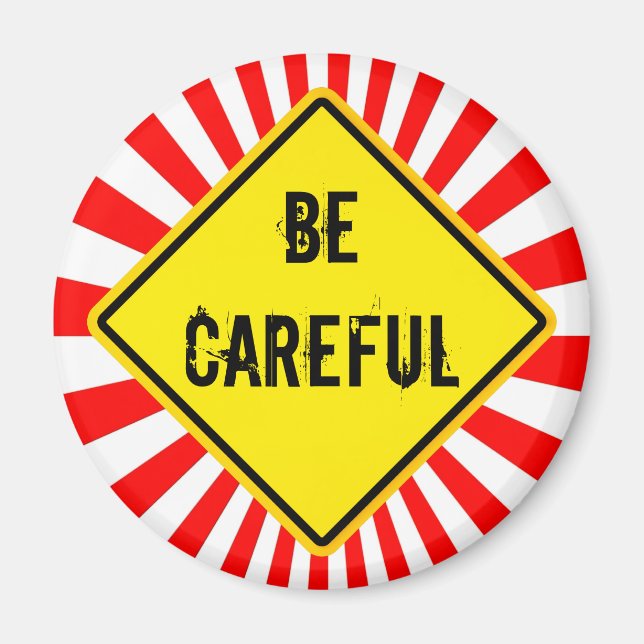 Íman tenha cuidado (Frente)