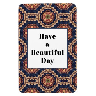 Íman Tenha um belo padrão de Rico do dia