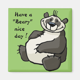Íman Tenha um dia agradável beary
