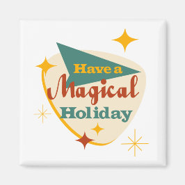 Íman Tenha um feriado mágico