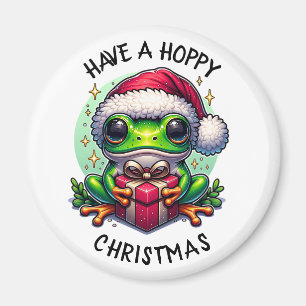 Íman Tenha um Natal feliz Sapo Pun